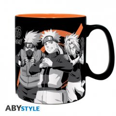 Naruto Shippuden Tasse 460ml - Schwarz/Wei�