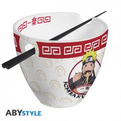 ABYstyle NARUTO SHIPPUDEN - Ramen Bowl with chopsticks - "Ichiraku Ramen"