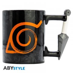 Naruto 3D Tasse - Kunai Griff, Konoha