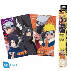 NARUTO Chibi Poster-Set: Konoha & Deserteure