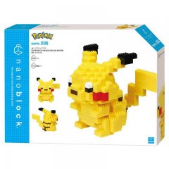nanoblock Nanoblock- Pokemon - Pikachu DLX - NBPM_036
