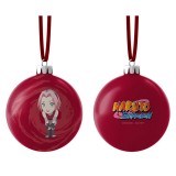 SDTOYS Naruto Shippuden Sakura Chibi Christbaum Kugel