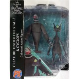 Diamond Select Toys Nightmare Before Christmas Creature under the Stairs And Cyclops pack Figur 18cm