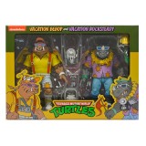 NECA Ninja Turtles Teenage Mutant Vacation Bebop & Rocksteady pack 2 Figurs 18cm