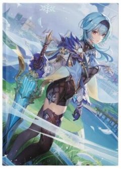 Crunchyroll (Kaze) Notizbuch - Genshin Impact - Eula