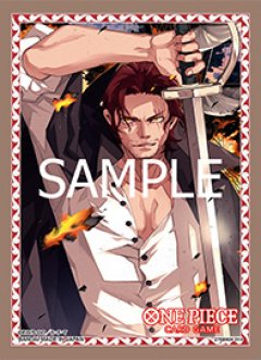 ONE PIECE CARD GAME - Official Sleeves 10 - Shanks