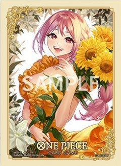 Bandai 121325-2 ONE PIECE CARD GAME - Official Sleeves TCG+ Vol.4 - Rebecca