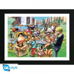 ONE PIECE Druck - Hot-Dog Party (300mm)