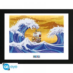 ONE PIECE - Gerahmter Druck Thousand Sunny