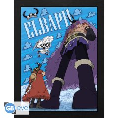 ABYstyle ONE PIECE - Framed print "Luffy vs Loki"