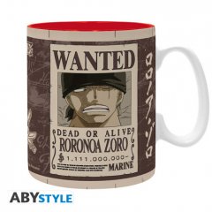 ONE PIECE Tasse: Zoro Wanted, 460 ml