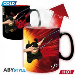 ABYstyle ONE PIECE - Mug Heat Change - 460ml - Zoro & Sanji