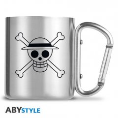ABYstyle ONE PIECE - Mug carabiner - Luffy & Skull