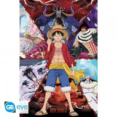 ONE PIECE Poster: Luffy vs New World