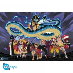 ONE PIECE Poster - Die Crew vs. Kaido