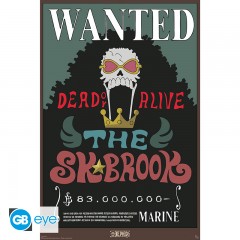 ONE PIECE Poster - Wanted Brook Maxi