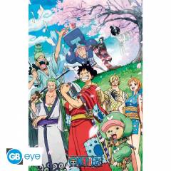 ONE PIECE Poster Wano - Epische Deko
