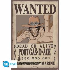 ONE PIECE - Poster Wanted Ace
