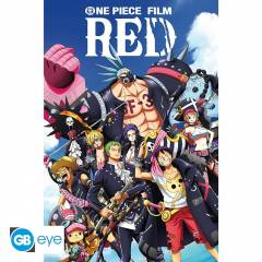 ONE PIECE: RED Poster Full Crew