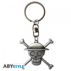 ONE PIECE 3D Skull Luffy Schl�sselanh�nger