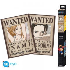 ONE PIECE Chibi-Poster Set - Nami & Robin