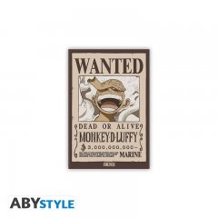ONE PIECE Magnet - Wanted Luffy