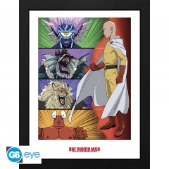 One Punch Man Villains Kunstdruck