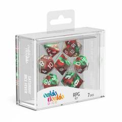 Oakie Doakie Dice ODD500039 Oakie Doakie Dice W�rfel RPG-Set Gemidice - Bloody Jungle (7)