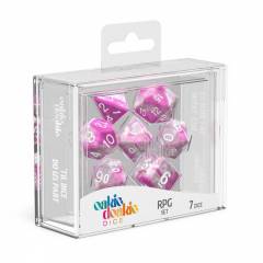 Oakie Doakie Dice ODD500041 Oakie Doakie Dice W�rfel RPG-Set Gemidice - Magnolia (7)