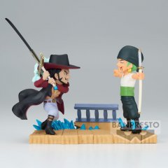 One Piece Zoro vs Mihawk Figur 7cm