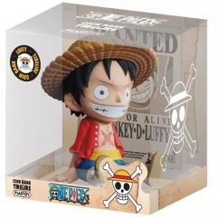 Plastoy One Piece Luffy Spardose-Figur 18cm