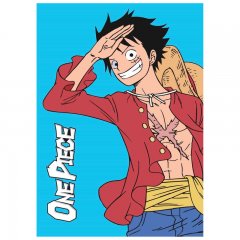 Toei Animation One Piece Monkey D. Luffy polar blanket