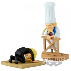Sanji & Zeff WCF Figur - One Piece 8cm