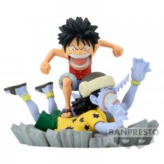 One Piece Figur: Luffy vs Arlong 7cm
