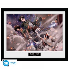 ATTACK ON TITAN - Framed print Smoke Blast \(300\)
