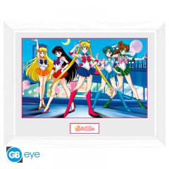 SAILOR MOON - Framed print Group \(white frame\)