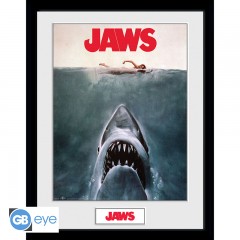 JAWS - Framed print Key Art