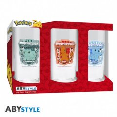 POKEMON - 3er Gl�ser-Set f�r Fans