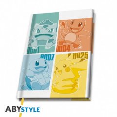 POKEMON A5 Notebook Kanto Starter