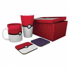 Pok�mon Set: Glas XXL, Tasse & Coaster