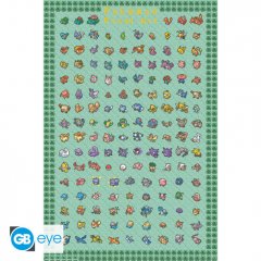ABYstyle POKEMON - Poster Maxi 91.5x61 FSC MIX - Pixel Art