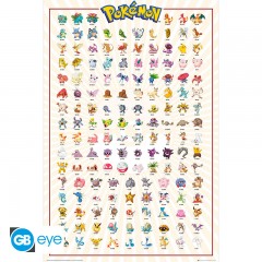 Pok�mon Kanto 151 Poster - Maxi 91x51cm