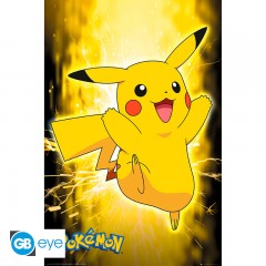 POKEMON Poster Pikachu Neon 91cmx51cm