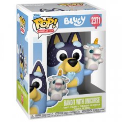 Funko POP figure Bluey Bandit with Unicourse #2371