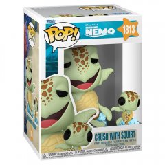 Funko POP figure & Buddy Disney Pixar Finding Nemo Crush with Squirt #1813