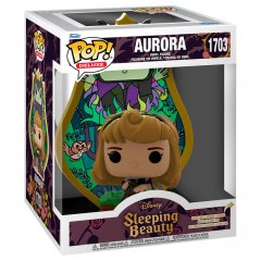 Funko POP figure Deluxe Disney Slepping Beauty Aurora Maleficent Stained Glass #1703