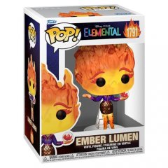 Funko POP figure Disney Pixar Elemental Ember Lumen with Vivisteria Flower #1791