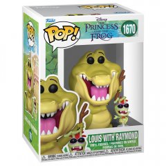 Funko POP figure Disney Tiana y el Sapo Louis with Raymond #1670
