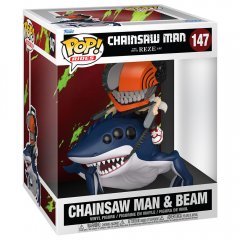POP figure Ride Deluxe Chainsaw Man Arc Chainsaw Man & 