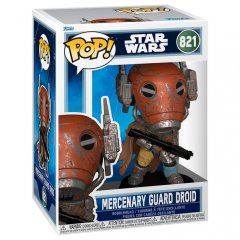 Funko POP figure Star Wars Mandalorian & Grogu Mercenary Guard Droid #821